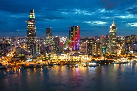 Trung tâm thành phố và khu Thủ Thiêm sẽ được phát triển thành TTTC TPHCM. Ảnh: HOÀNG HÙNG