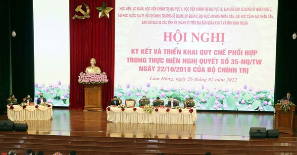 Phối hợp thực hiện Nghị quyết 35 của Bộ Chính trị về bảo vệ nền tảng tư tưởng của Đảng