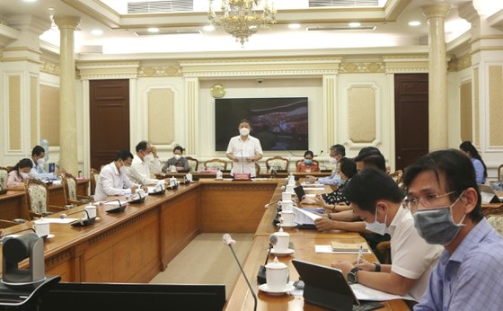 Quang cảnh buổi giao ban