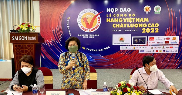 524 doanh nghiệp đạt chứng nhận Hàng Việt Nam chất lượng cao 2022