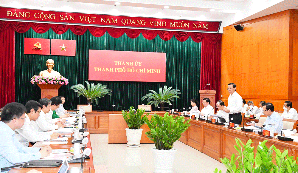 Quang cảnh buổi làm việc. Ảnh: VIỆT DŨNG