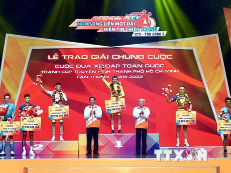 Cúp xe đạp truyền hình TP.HCM: Igor Frolov đoạt áo vàng chung cuộc