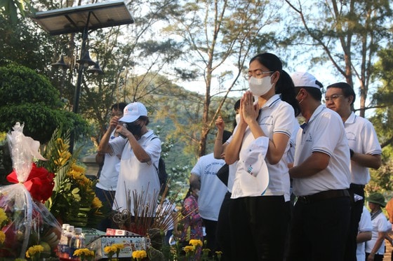 Lắng lòng tri ân trước sự hy sinh của các anh hùng liệt sĩ