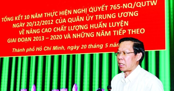 TPHCM: Nâng cao chất lượng huấn luyện quân sự