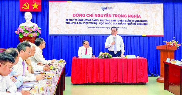Khơi thông vướng mắc để Đại học Quốc gia phát triển mạnh mẽ hơn