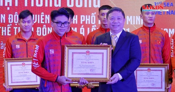 TPHCM: Mừng công đoàn thể thao tham dự SEA Games 31