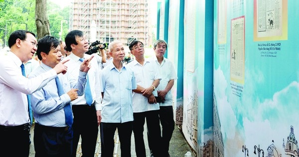 Khai mạc triển lãm chuyên đề "Nhà báo Nguyễn Ái Quốc và 100 năm Báo Người cùng khổ"