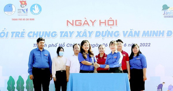 Tuổi trẻ TPHCM tham gia xây dựng văn minh đô thị