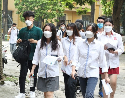 Thí sinh dự thi tốt nghiệp THPT 2022. Ảnh: QUANG PHÚC