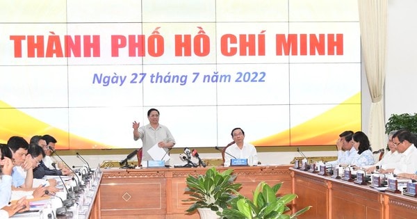Thủ tướng Phạm Minh Chính: Đầu tư cho TPHCM 1 đồng sẽ tăng 3-4 đồng