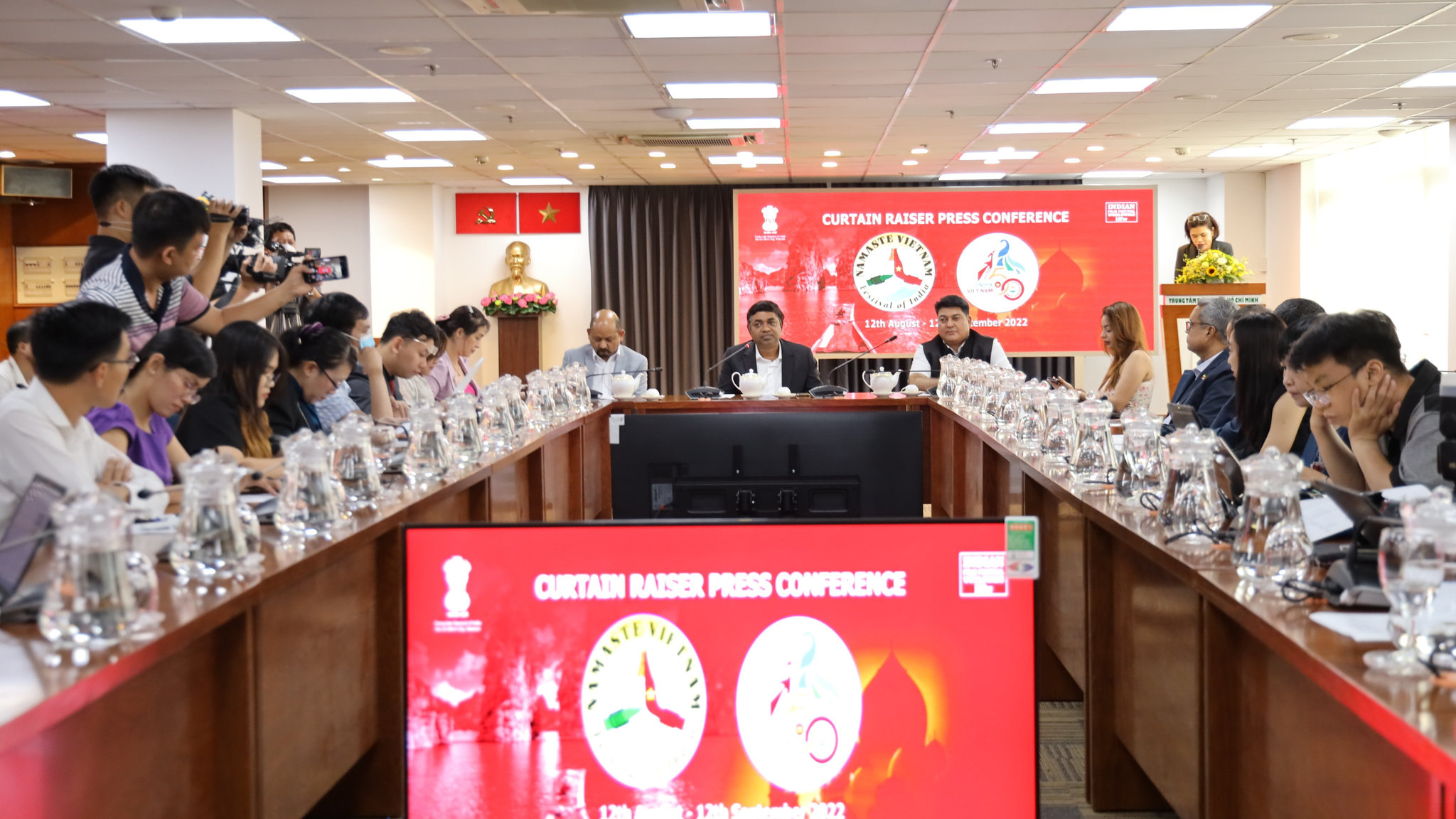 Toàn cảnh họp báo. Ảnh: Linh Nhi