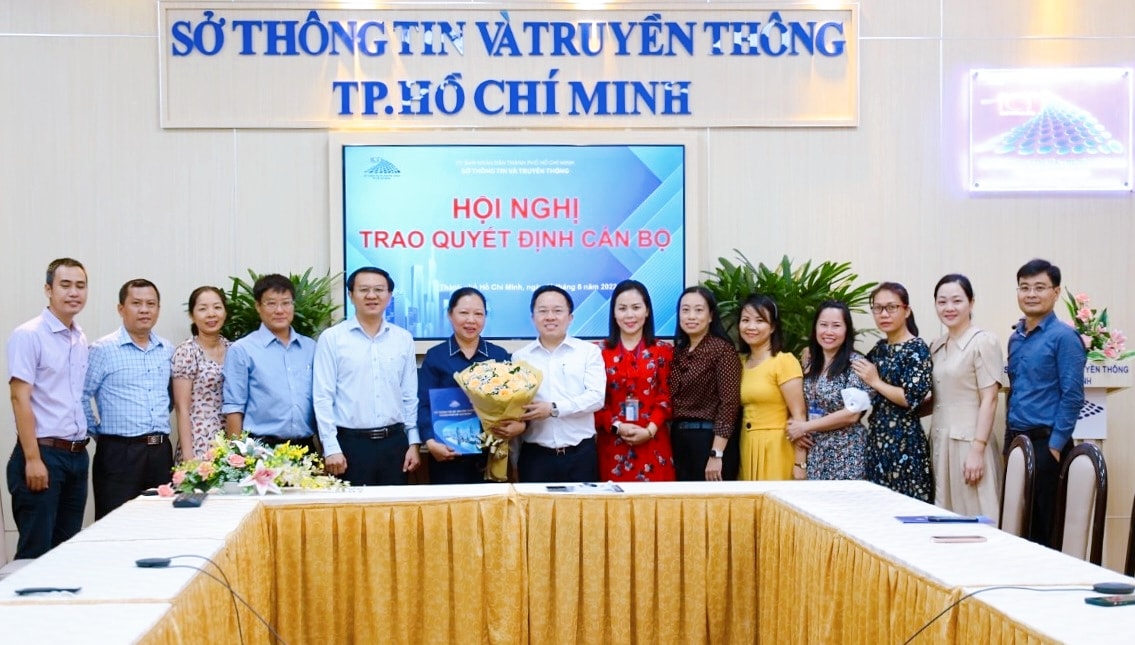 Bà Phạm Đắc Mỵ Trân giữ chức vụ Trưởng phòng Báo chí Sở Thông tin và Truyền thông