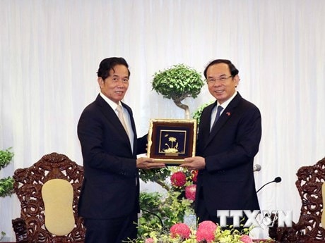 Thành phố Hồ Chí Minh tăng cường hợp tác với thủ đô Phnom Penh