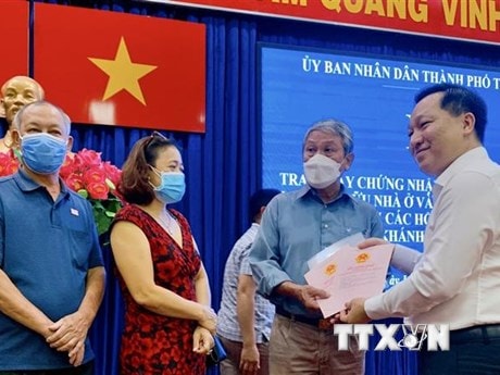 Người dân Thủ Thiêm khu 4,39ha nhận được nhà, đất tái định cư
