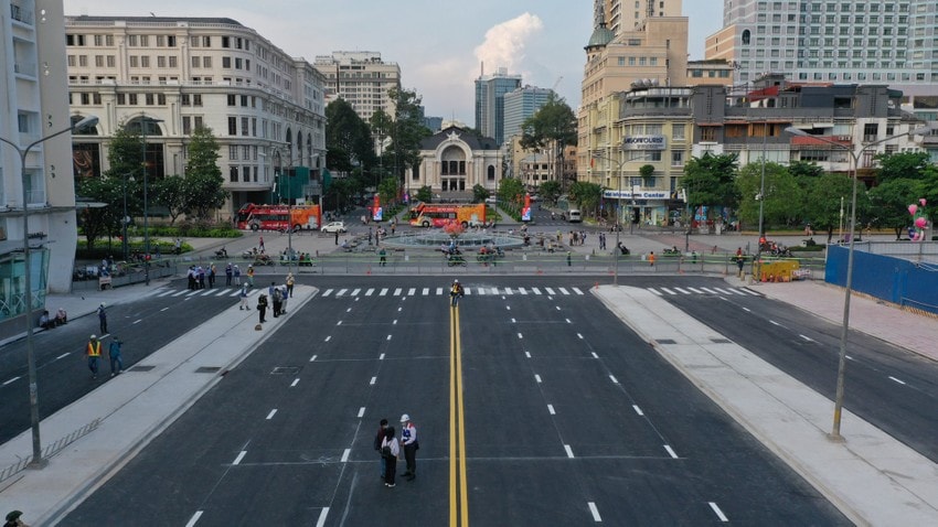 TPHCM: Điều chỉnh tổ chức giao thông trên đường Lê Lợi trong ngày 2/10