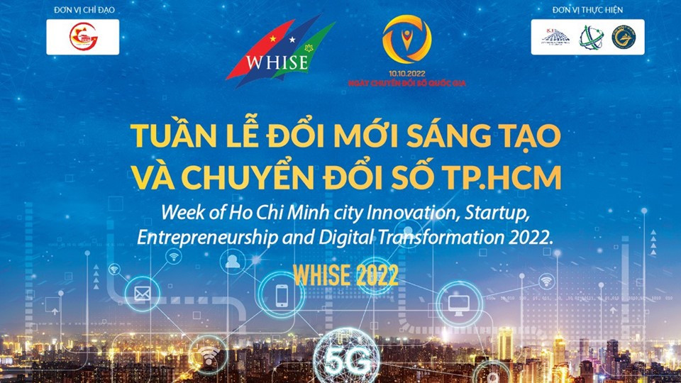 Tuần lễ đổi mới sáng tạo và chuyển đổi số TPHCM năm 2022: Nhiều sự kiện lớn diễn ra trong 2 ngày 13 và 14/10
