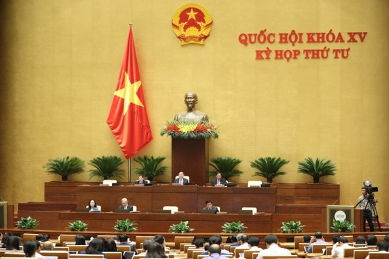 Quốc hội sáng 7-11. Ảnh: QUANG PHÚC