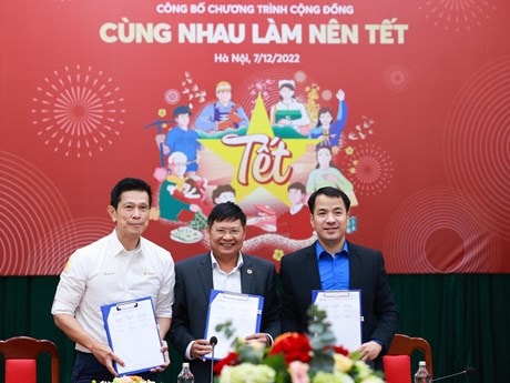 “Cùng nhau làm nên Tết”: Tặng 8.000 phần quà Tết cho người lao động
