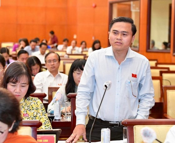 ĐB Cao Thanh Bình. Ảnh: VIỆT DŨNG