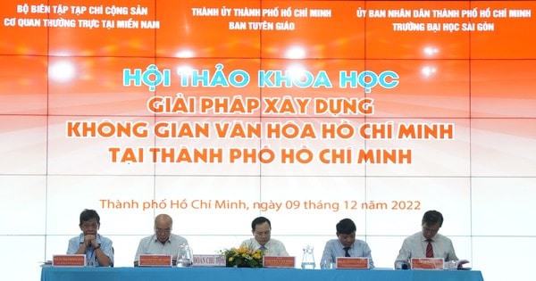 Phó Bí Thư Thành ủy TPHCM Nguyễn Văn Hiếu: Xây dựng Không gian văn hoá Hồ Chí Minh cần đi vào chiều sâu