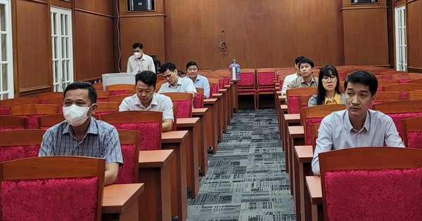 8 thí sinh dự tuyển chức danh Phó Trưởng phòng Quản lý đô thị quận 1