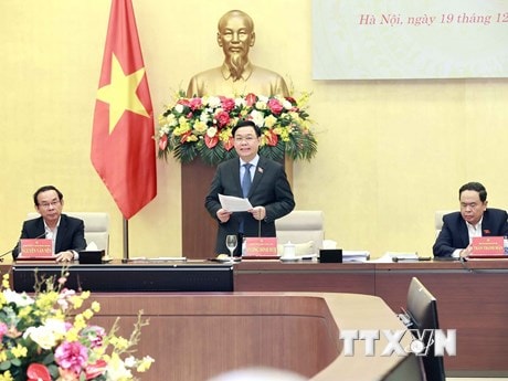 Đảng đoàn Quốc hội làm việc với Ban Thường vụ Thành ủy TP.HCM