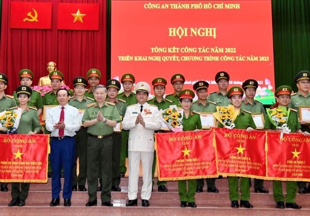 Công an TPHCM đảm bảo an ninh trật tự trên địa bàn trong năm 2022