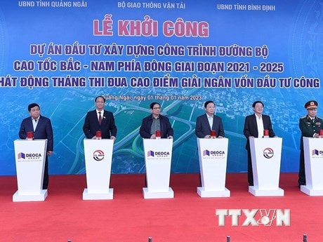 Đồng loạt khởi công 12 dự án cao tốc Bắc-Nam giai đoạn 2021-2025