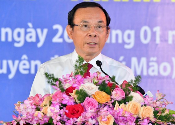 Bí thư Thành ủy TPHCM Nguyễn Văn Nên: Năm mới niềm tin mới, nỗ lực mới, thắng lợi mới