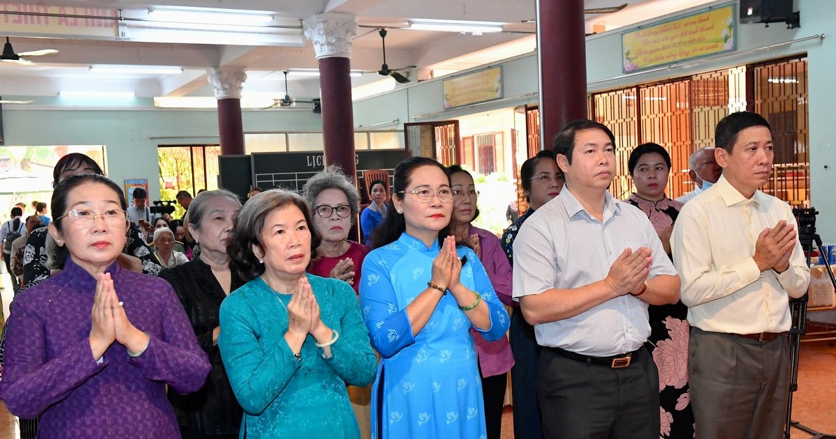 Lễ tưởng niệm cán bộ, chiến sĩ Ban Phụ vận Sài Gòn - Gia Định