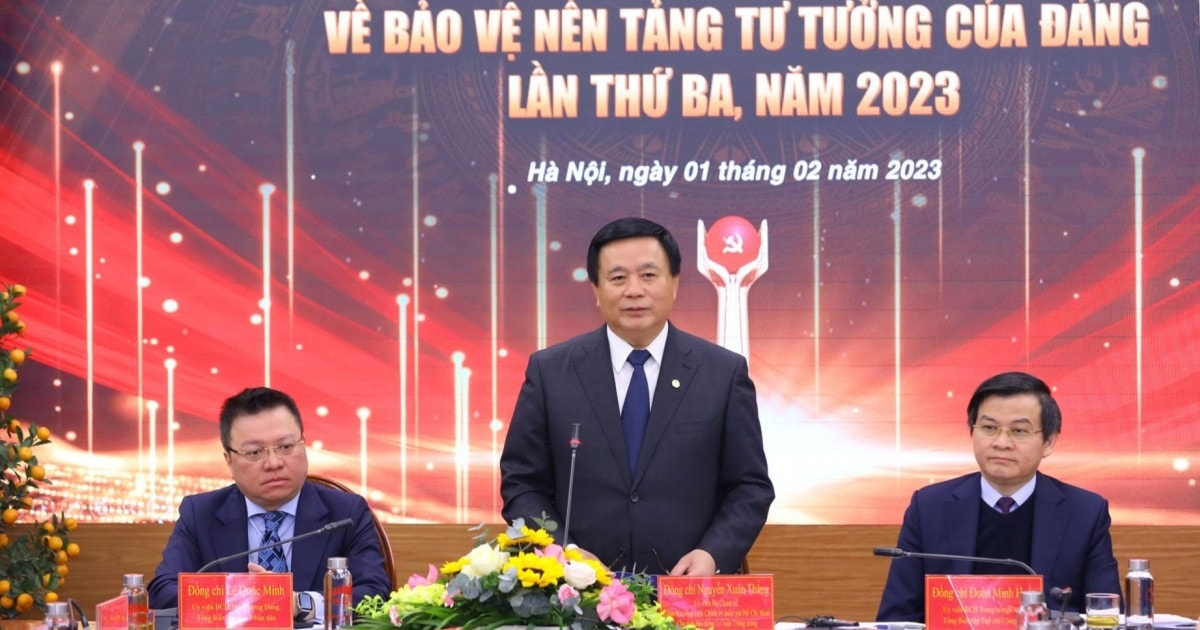 Phát động cuộc thi chính luận về bảo vệ nền tảng tư tưởng của Đảng lần thứ 3