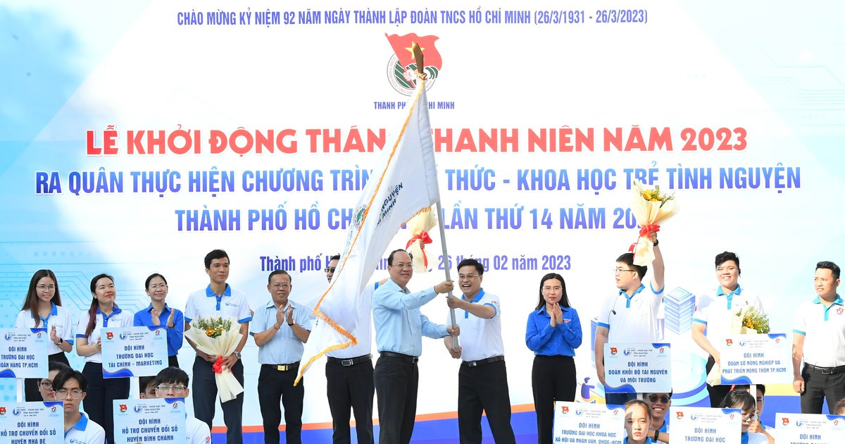 Tuổi trẻ TPHCM tiên phong chuyển đổi số, xây dựng đô thị xanh