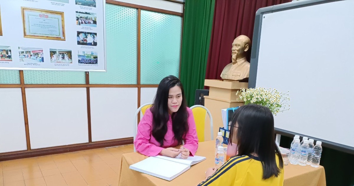 Tư vấn tâm lý qua tài khoản cá nhân học sinh