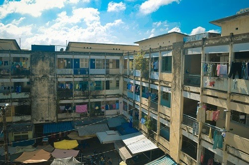 Di dời khẩn cấp các hộ dân chung cư Tôn Thất Thuyết, quận 4