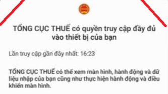 Cục thuế TPHCM ra cảnh báo thủ đoạn lừa đảo mới