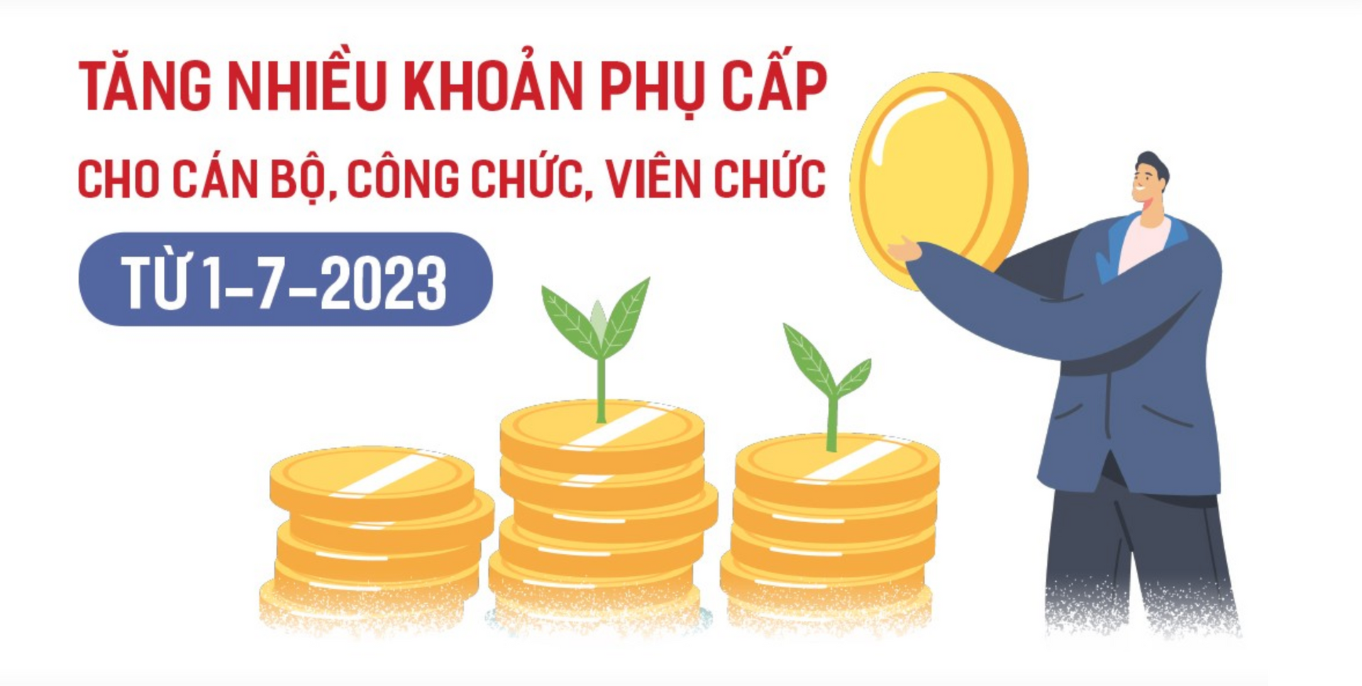 Tăng nhiều khoản phụ cấp cho cán bộ, công chức, viên chức từ 1/7/2023