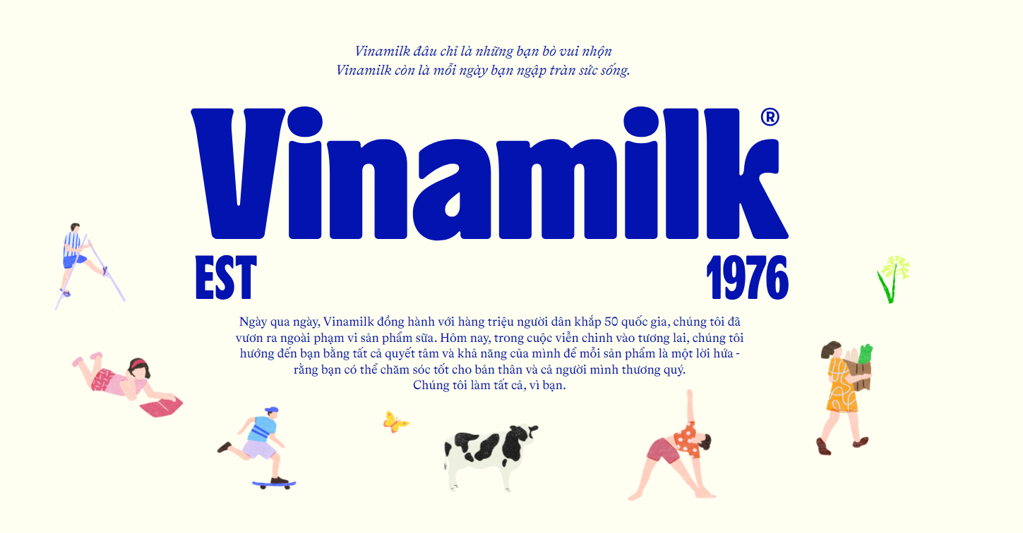 “Táo bạo, quyết tâm và luôn là chính mình” – Vinamilk tạo ấn tượng mạnh với diện mạo mới