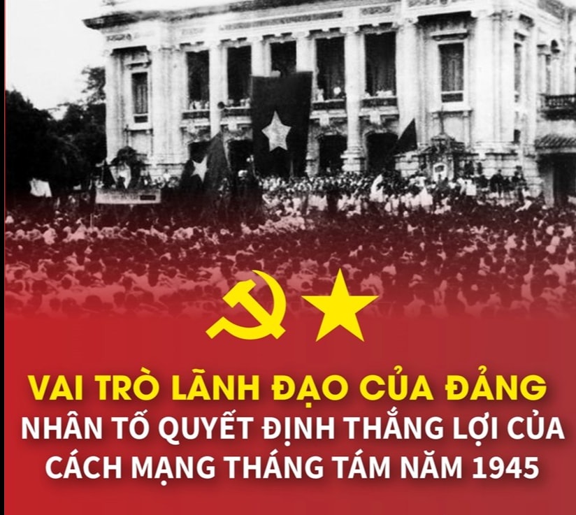 Nhân tố quyết định thắng lợi của Cách mạng Tháng Tám năm 1945