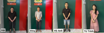 Công an quận Gò Vấp bắt giữ 4 đối tượng tàng trữ, tổ chức sử dụng chất ma túy