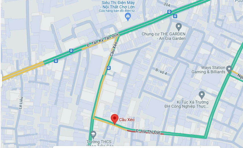 Cấm ô tô lưu thông trên đường Cầu Xéo.