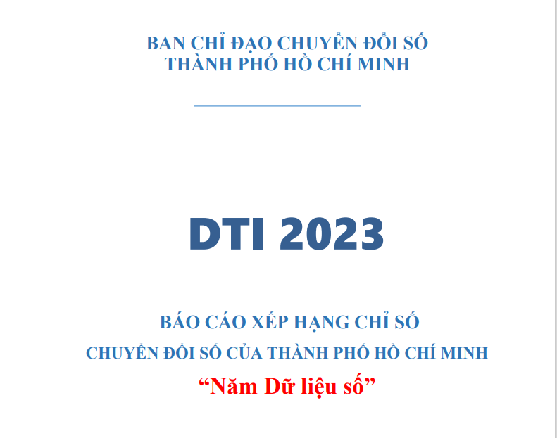 TPHCM lần đầu tiên công bố bộ chỉ số đánh giá chuyển đổi số các cơ quan nhà nước của thành phố