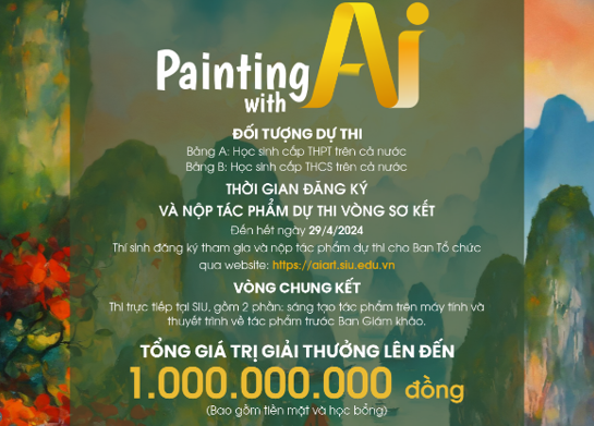 Phát động Cuộc thi “Vẽ tranh cùng AI” dành cho học sinh