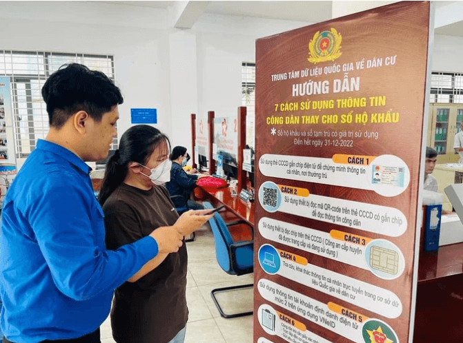 Hướng dẫn người dân cách sử dụng thông tin công dân thay cho sổ hộ khẩu