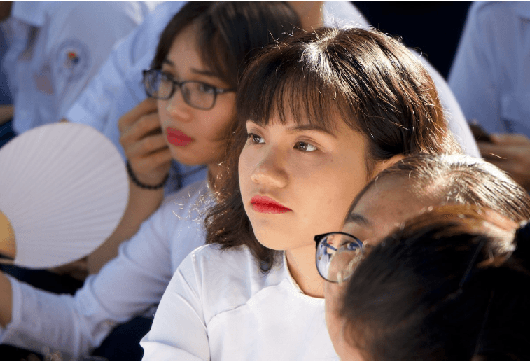 Học sinh TP.HCM (Ảnh: Lê Huyền)