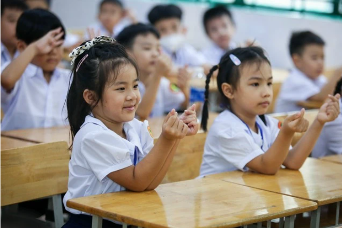 Học sinh lớp 1 tại TP.HCM năm học 2023-2024