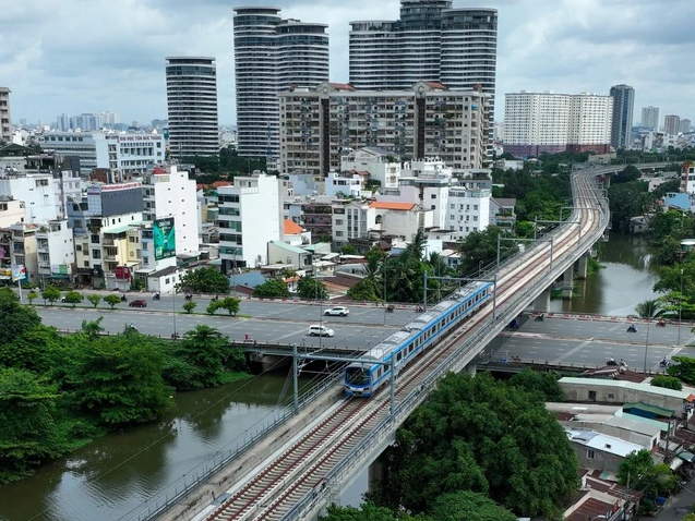 Metro là phương tiện chính kết nối các thành phố vệ tinh trong tương lai ở TP.HCM