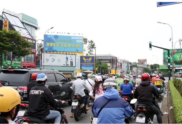 Nút giao Nguyễn Oanh - Phan Văn Trị (Q.Gò Vấp, TP.HCM) là một trong 4 