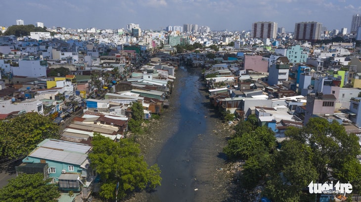 Dự án rạch Xuyên Tâm - Ảnh: QUANG ĐỊNH