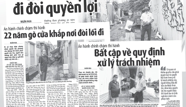 Án hành chính ở TP.HCM giảm mạnh