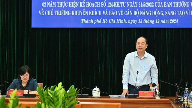 TPHCM sơ kết 3 năm thực hiện chủ trương khuyến khích cán bộ năng động, sáng tạo